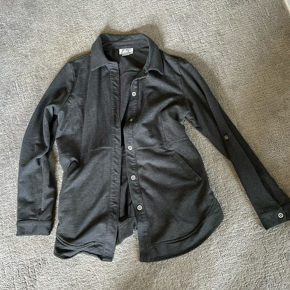 Shirt jacket.